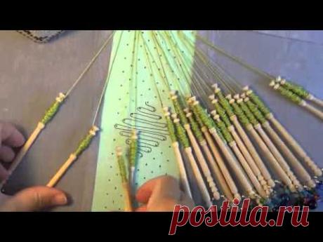 Video #84 Beginner bobbin lace tutorial