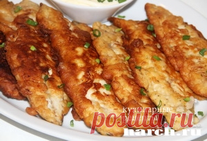 Закусочная скумбрия в кляре.