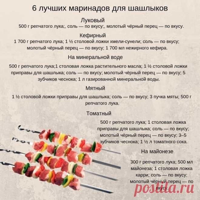Маринады