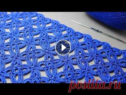 Легкий УЗОР безотрывным способом ВЯЗАНИЕ КРЮЧКОМ :) SUPER EASY Beautiful Flower Pattern Crochet @Уроки ВЯЗАНИЯ Литке Татьяны @CROCHET step by step Please financial support! PayPal: litke108@gmail.com Privatbank card: 5363 5420 1481 8653 Вязанные ...