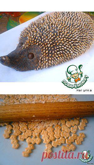 Торт "Ёжик" без выпечки, понравится и взрослым и детям.