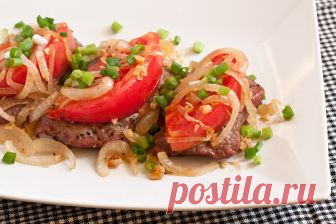 Мясо с овощами с эффектной подачей! Бифштекс по-мексикански — Готовим дома