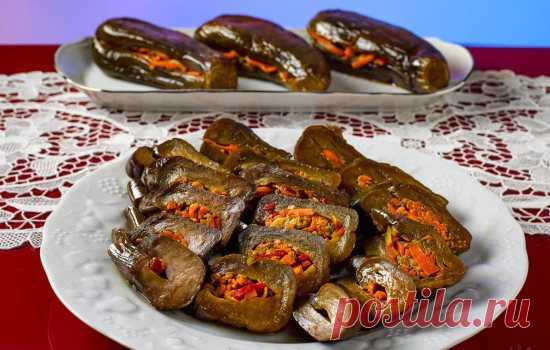 МАРИНОВАННЫЕ БАКЛАЖАНЫ Невероятно вкусная закуска к мясным блюдам | Самые вкусные кулинарные рецепты