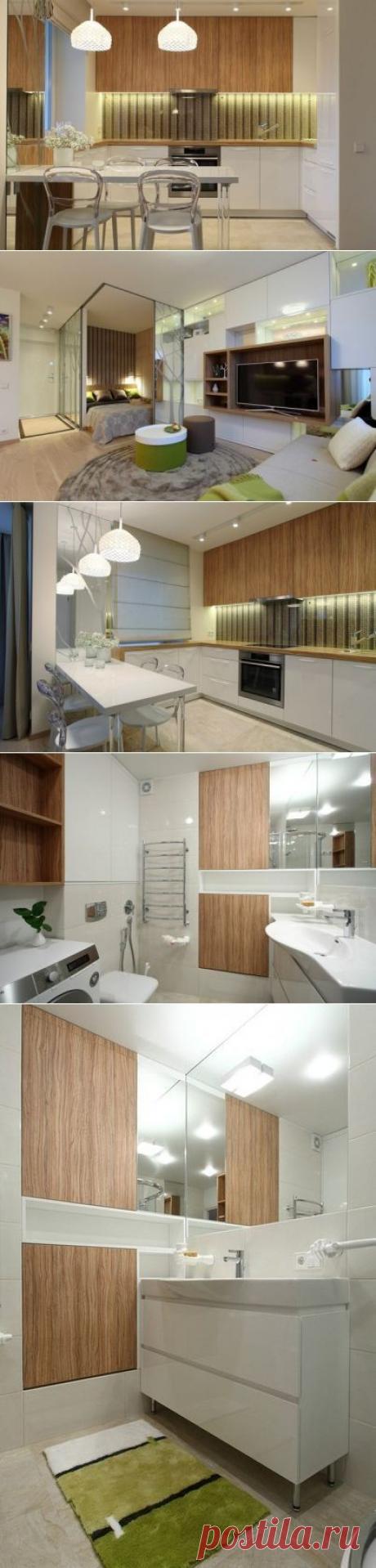 Интерьер квартиры 34 кв.м.