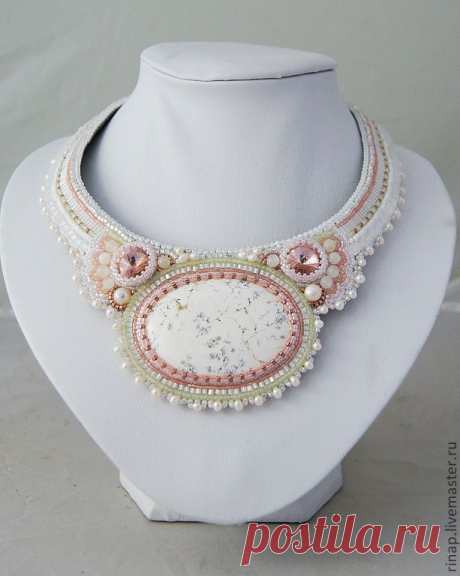 (25) Necklace beads handmade. Fair Masters - handmade necklace &quot;Spring Bride.&quot; Handmade. | sytagki