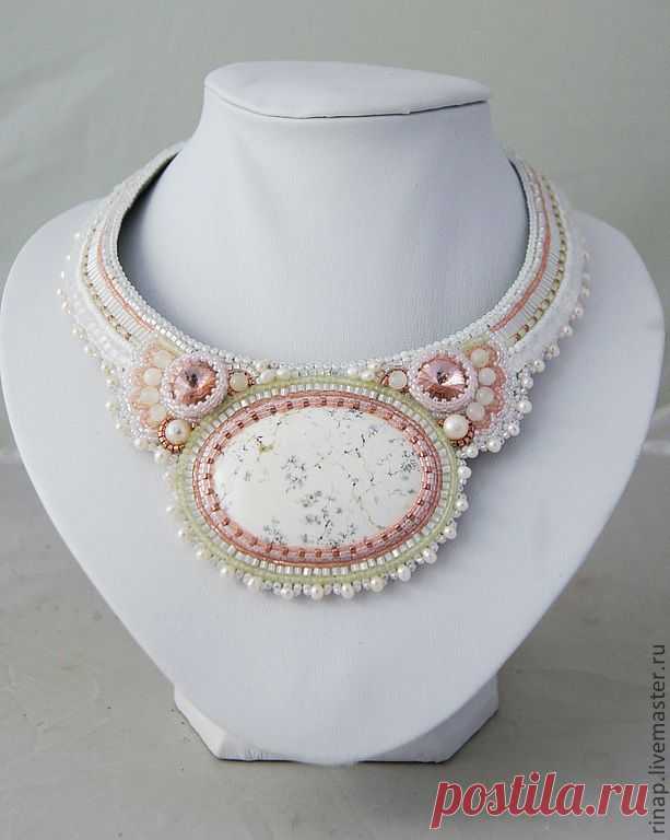 (25) Necklace beads handmade. Fair Masters - handmade necklace "Spring Bride." Handmade. | sytagki