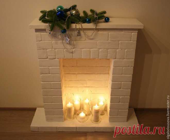 Имитация новогоднего кaмина — DIYIdeas