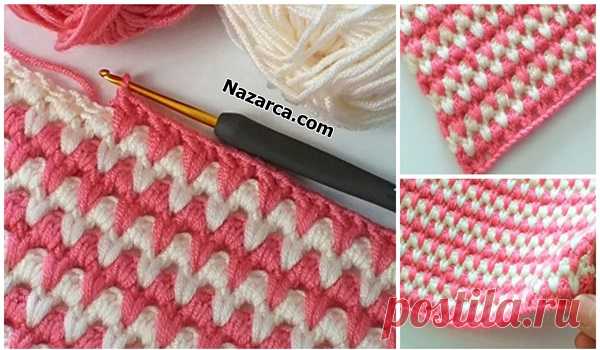 PEMBİŞLİ ŞİRİNE BEBEK BATTANİYE TIĞ İŞİ | Nazarca.com Pembişli beyazlı zikzak desenli çok kolay Yelek, battaniye modeli Tığ işi örneği tarifi ile sizlere sunuldu. Güzel model tığ işi örgüleri yeni öğrenen ya da kolay model arayan arkadaşlara da özellikle önerilen şık bir model. İki renkli tığ model bebek battaniyesi için kullanılabilir. Burada yelek ve battaniye için önerilmiş olan model kolay bir model olduğu […]