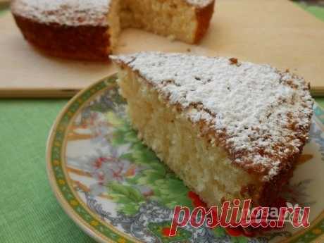 Рецепт пирога (манник на кефире) - пошаговый рецепт с фото на Повар.ру