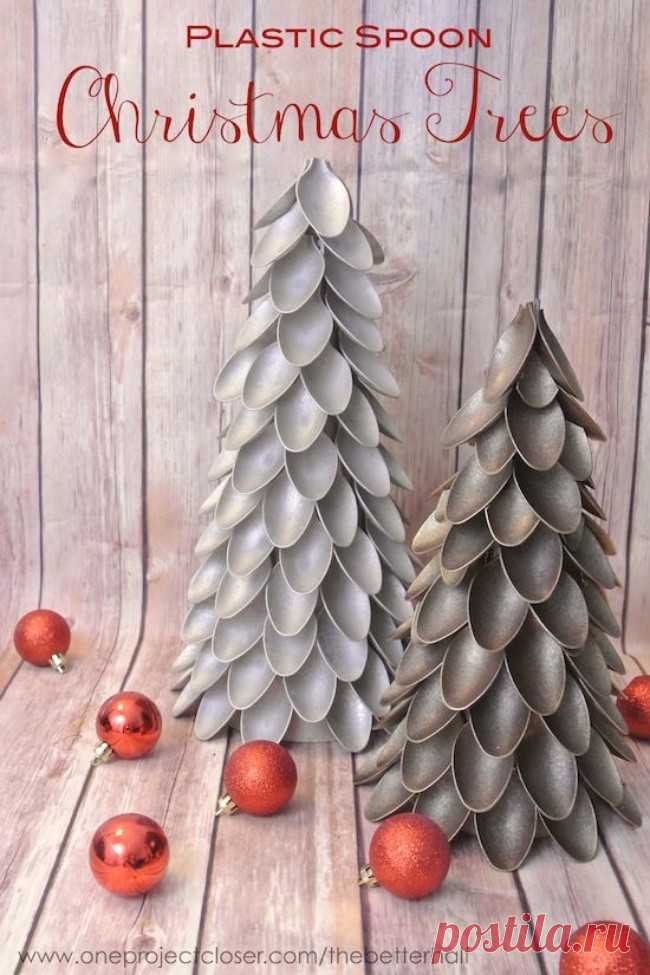 Поделки из одноразовых ложек