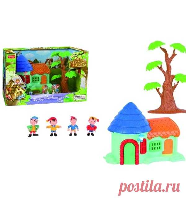 Купить Игровой домик с фигурками гномиков Zhorya недорого. Интернет магазин Coolbaby