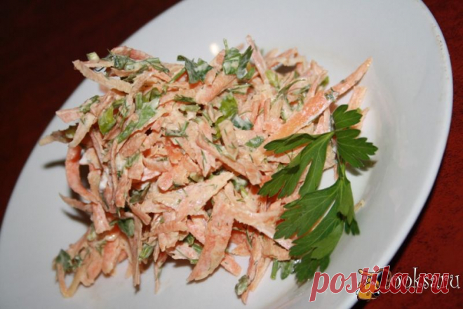 Салат "Метла" фото рецепт приготовления