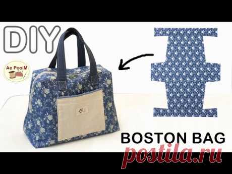 HOW TO MAKE BOSTON BAG, hand bag | วิธีการทำกระเป๋าทรงบอสตัน