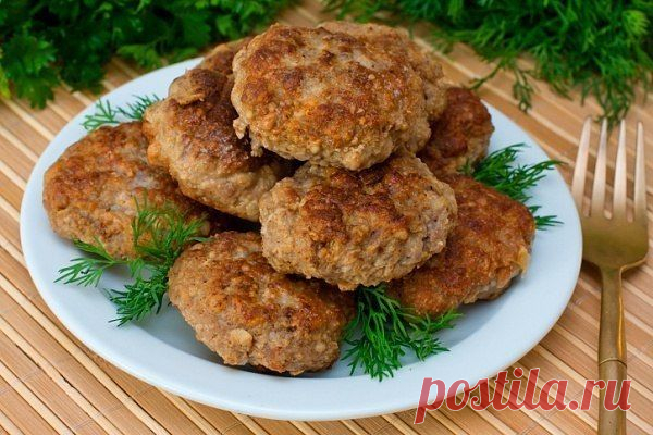 Печеночно-гречневые котлеты по бабушкиному рецепту