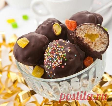 Конфеты из марципана 

Понадобится: 

150 г миндаля, 
Показать полностью…