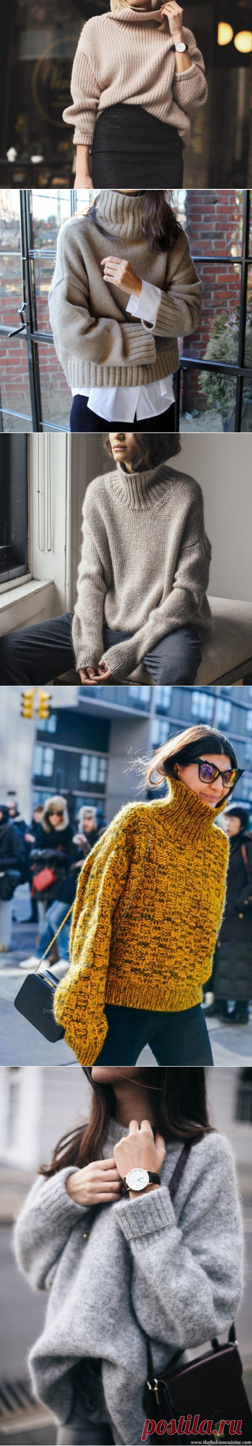 Уютный oversize: 3 базовых свитера для осени и зимы - VictoriaLunina.com