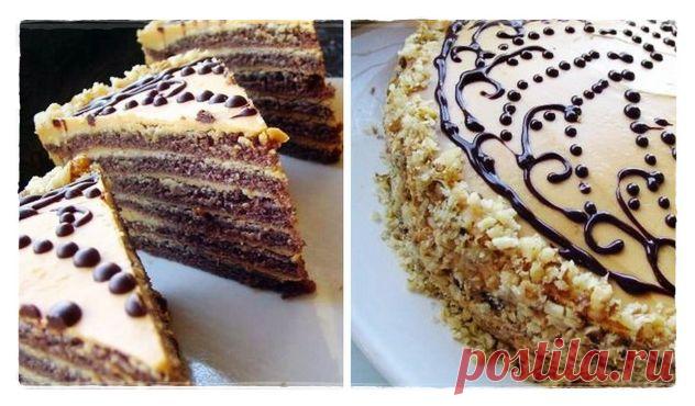 Шоколадный торт с кремом. Обсуждение на Блоги на Труде