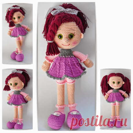 Кукляндия: Кукла амигуруми Candy girl