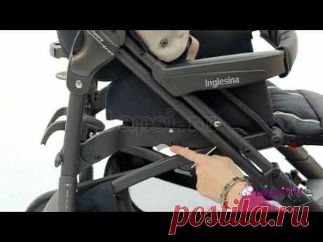 ▶ Прогулочная коляска Inglesina Zippy Free All Over (Инглезина) - YouTube