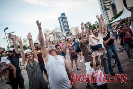 Largo da Batata é ocupado com intervenções culturais e acampamento - Midia NINJA