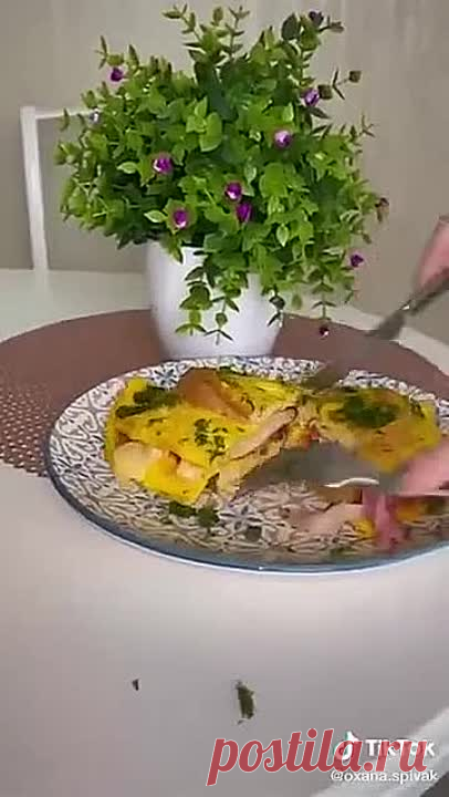 Отличная идея для завтрака ( рецепт )