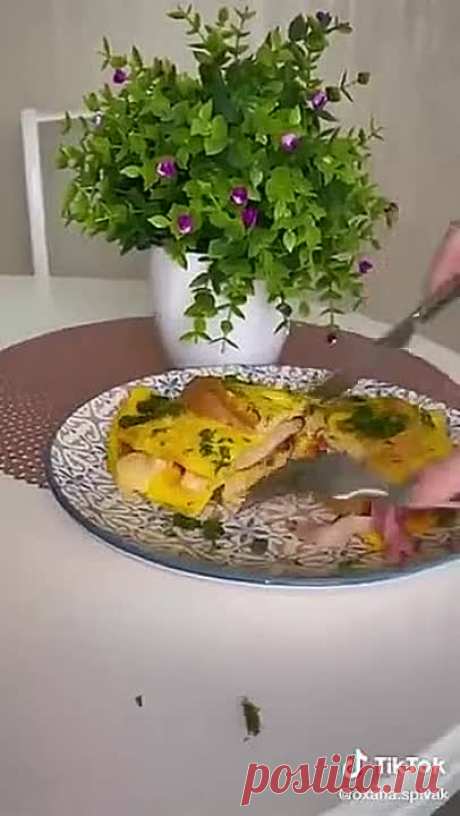 Отличная идея для завтрака ( рецепт )