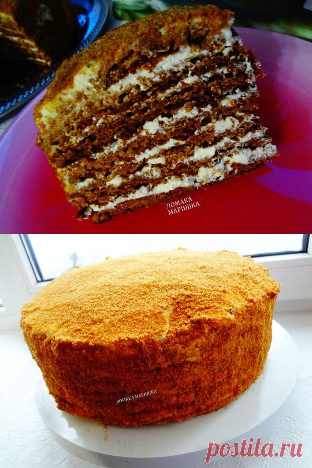 Медовик от Марины Ломака.