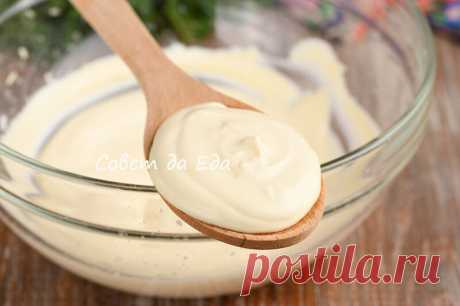 Быстрый соус вместо майонеза без масла и сырых яиц (2 варианта) | Совет да Еда | Дзен(***)