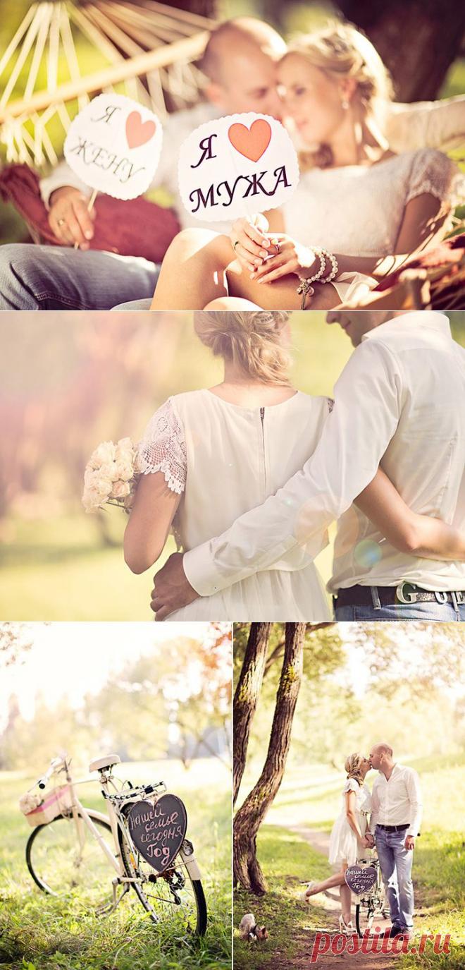 Год семейной жизни: love-story Лилии и Андрея - WeddyWood