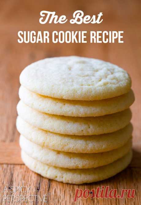 Домашнее сахарное печенье