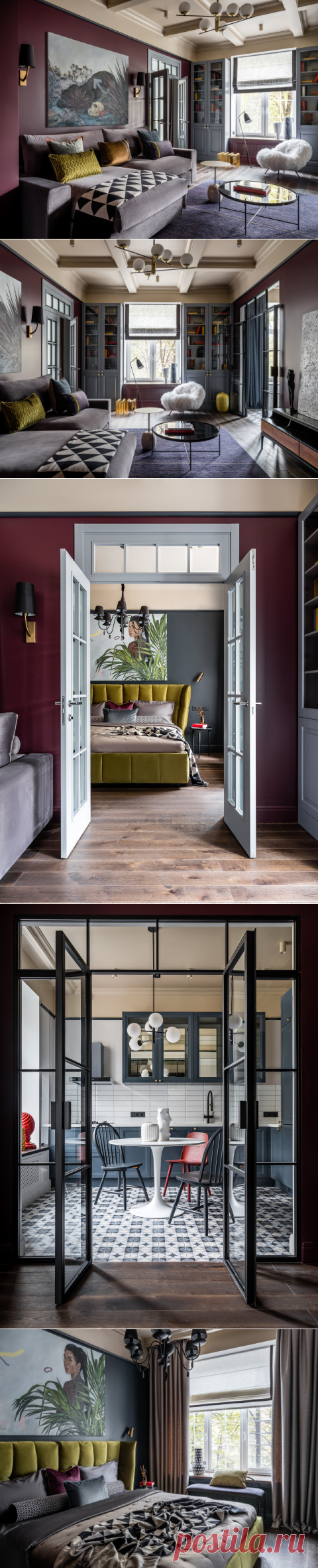 Houzz тур: Квартира с отсылками к неоклассике | Houzz Россия