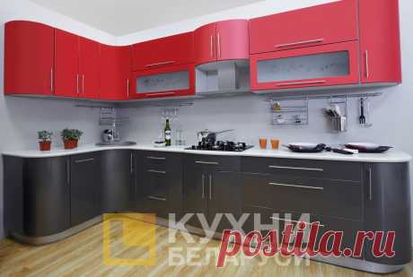 Кухни из крашенного МДФ в Самаре на заказ