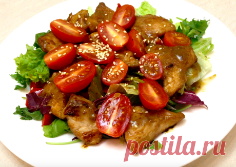 (23) Теплый салат с индейкой. Идеальный ужин. Правильное питание - пошаговый рецепт с фото. Автор рецепта Наталья . - Cookpad