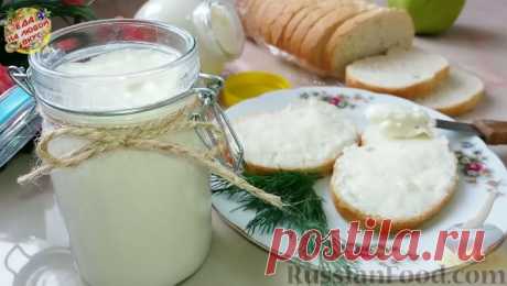 Рецепт: Домашний плавленый сыр за 10 минут на RussianFood.com