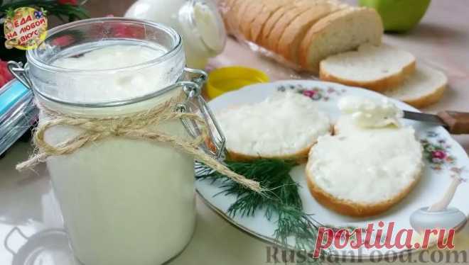 Рецепт: Домашний плавленый сыр за 10 минут на RussianFood.com