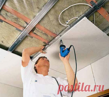 Утепляем потолок своими руками
