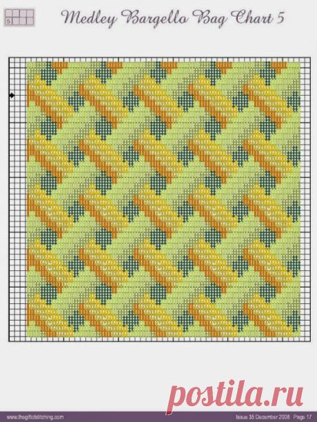 Изумительная вышивка барджелло — Рукоделие