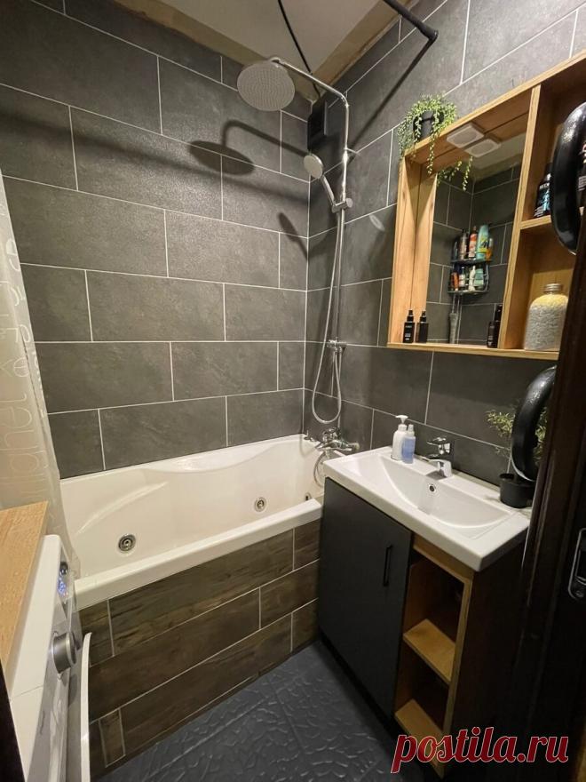 Преобразил ванную в типовом доме серии П-44. Получилась стильная и атмосферная ванная. Показываю что получилось.  #ДизайнКвартиры #ВаннаяКомната #ДизайнВанной Комнаты С чем у вас ассоциируется дом? Мы представляем себе уютный, теплый и комфортный дом, к которому хочется возвращаться после трудовых будней. И как же обидно бывает, когда дом встречает нас недоделками и недочетами! Некачественными материалами, неубранной мебелью, обшарпанными стенами. Все это портит настроение, не дает нам наслади…
