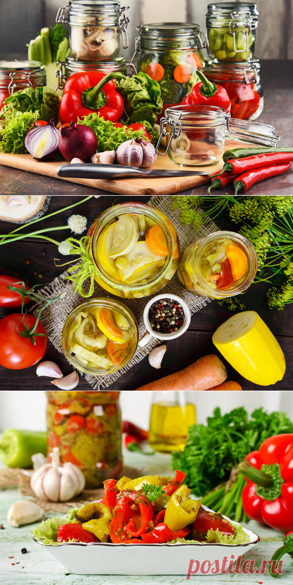 Вкусные овощные салаты на зиму: рецепты от Кизимы Г.А.