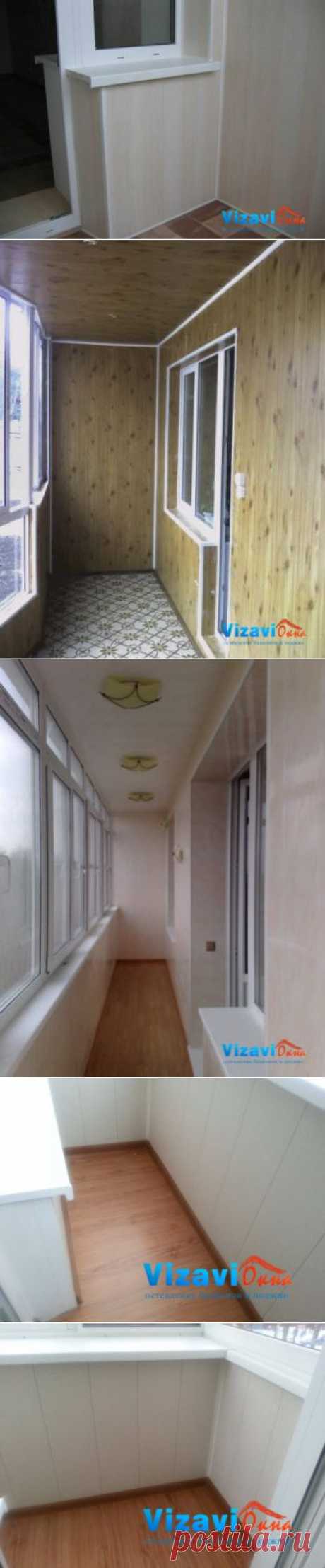 Отделка и ремонт балконов и лоджий от компании «Визави Окна».