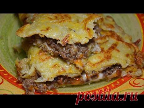 Картофельные драники с начинкой. Вкусный, сытный, простой и быстрый рецепт драников с фаршем и сыром. Вкусное и сытное блюдо из обычных ингредиентов. Готовит...