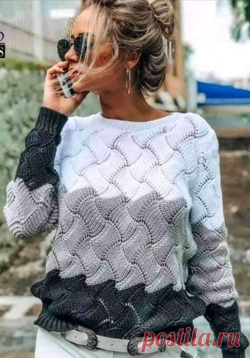 (1) УЗОРЫ СПИЦАМИ