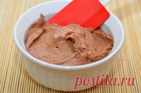 Шоколадный крем для торта.