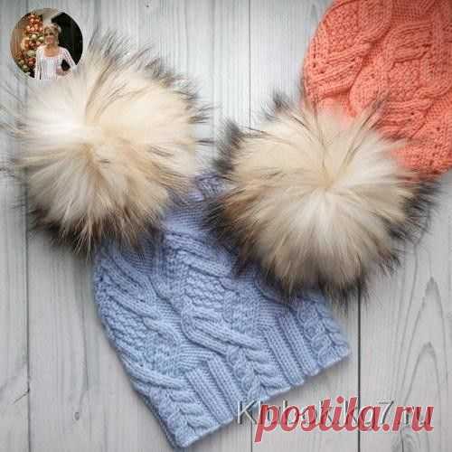Очень красивый узор для шапочки — DIYIdeas