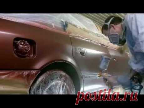 ЯН:) Быстрый урок покраски автомобиля