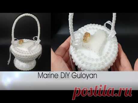 Подставка для колец виде корзинки Stand for rings #Marine_DIY_Guloyan