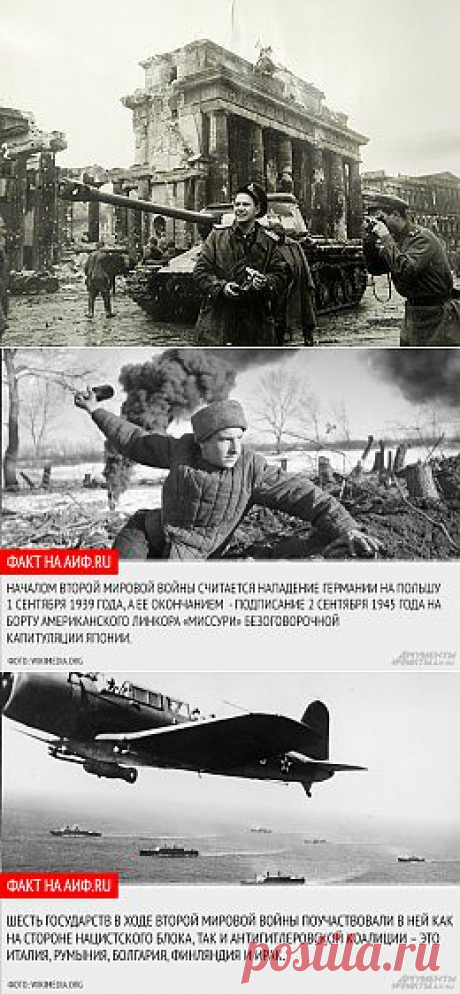 Всемирный пожар. 10 фактов о Второй мировой войне - Главное - Общество - Аргументы и Факты
