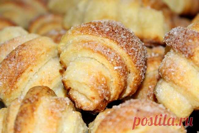 Творожные рогалики | Очень вкусно