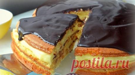 Нежнейший Бостонский кремовый торт. Чудесный торт во всех смыслах!