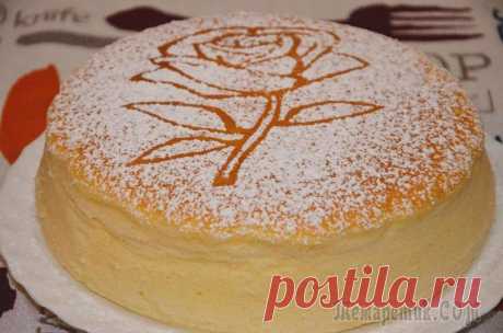 Японский "Хлопковый" чизкейк. Невозможно отказаться!